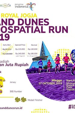 The Royal Jogja Sand Dunes Geospatial Run 2019